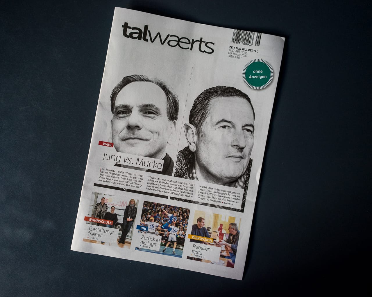 Talwaerts zeigt, wie ein gutes lokales Wochenmagazin aussieht